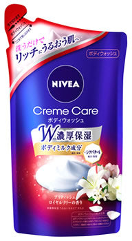 ニベア クリームケア ボディウォッシュ ブリティッシュロイヤルリリーの香り つめかえ 360ml 4901301326485