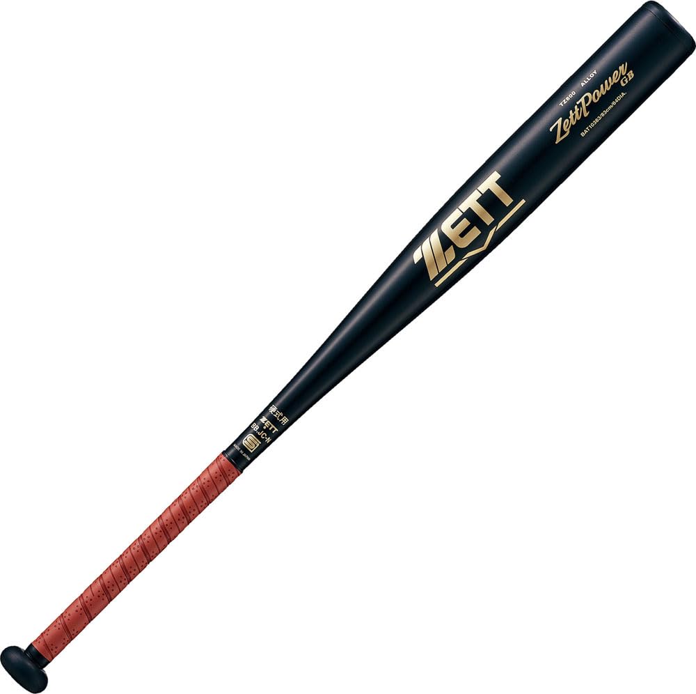 一般硬式金属バット ゼットパワー BAT10383 ブラック_ZETT