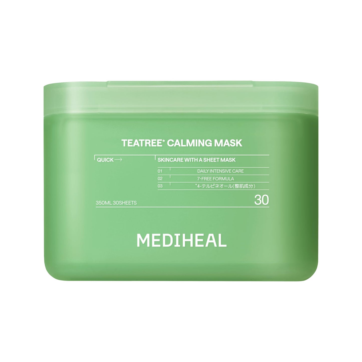 ティーツリー カーミングマスク 30枚入_MEDIHEAL