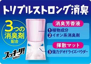 アース製薬 トイレのスッキーリ! Sukki-ri! プレミアムシトラスの香り 400ml 4901080647115 消臭芳香剤 トイレ用