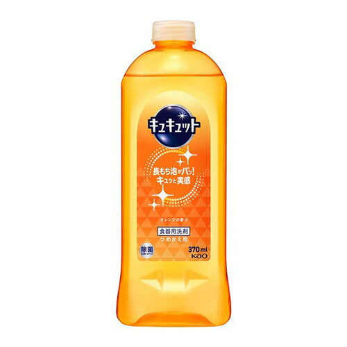 花王 キュキュット オレンジの香り つめかえ用 370ml 4901301418494