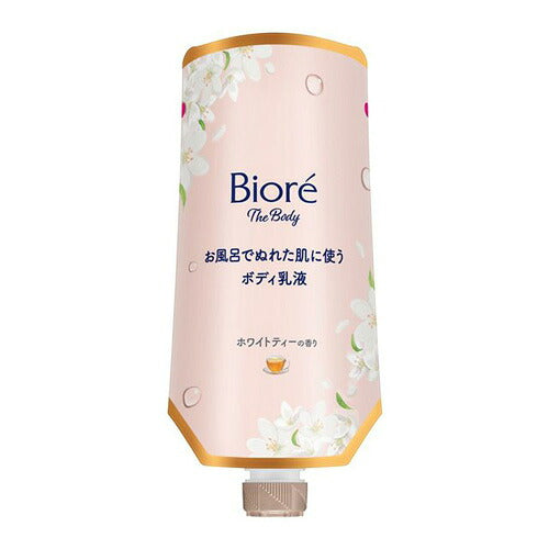 花王 ビオレ ザ ボディ ぬれた肌に使うボディ乳液 肌しっとり ホワイトティーの香り つりさげパック 285ml 4901301452818