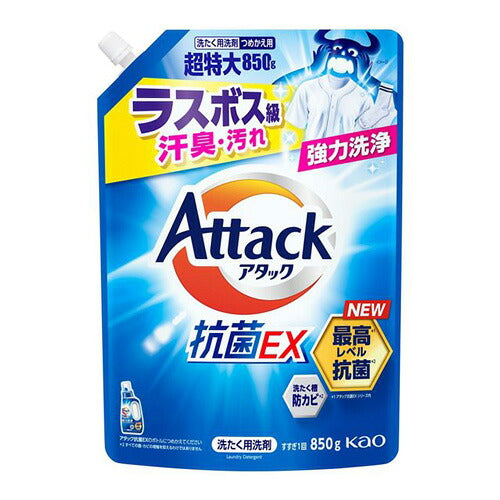 花王 アタック抗菌EX つめかえ用 850g 4901301468253