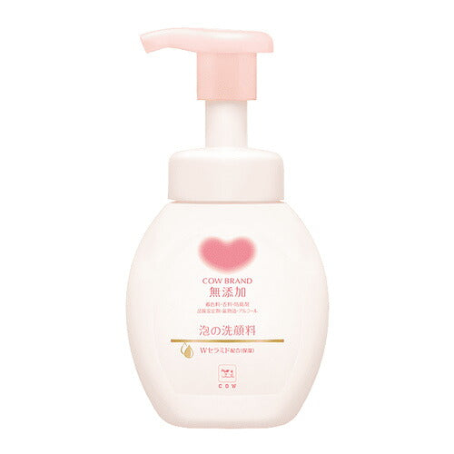 牛乳石鹸共進社 カウブランド 無添加泡の洗顔料 ポンプ付・160mL 4901525010566