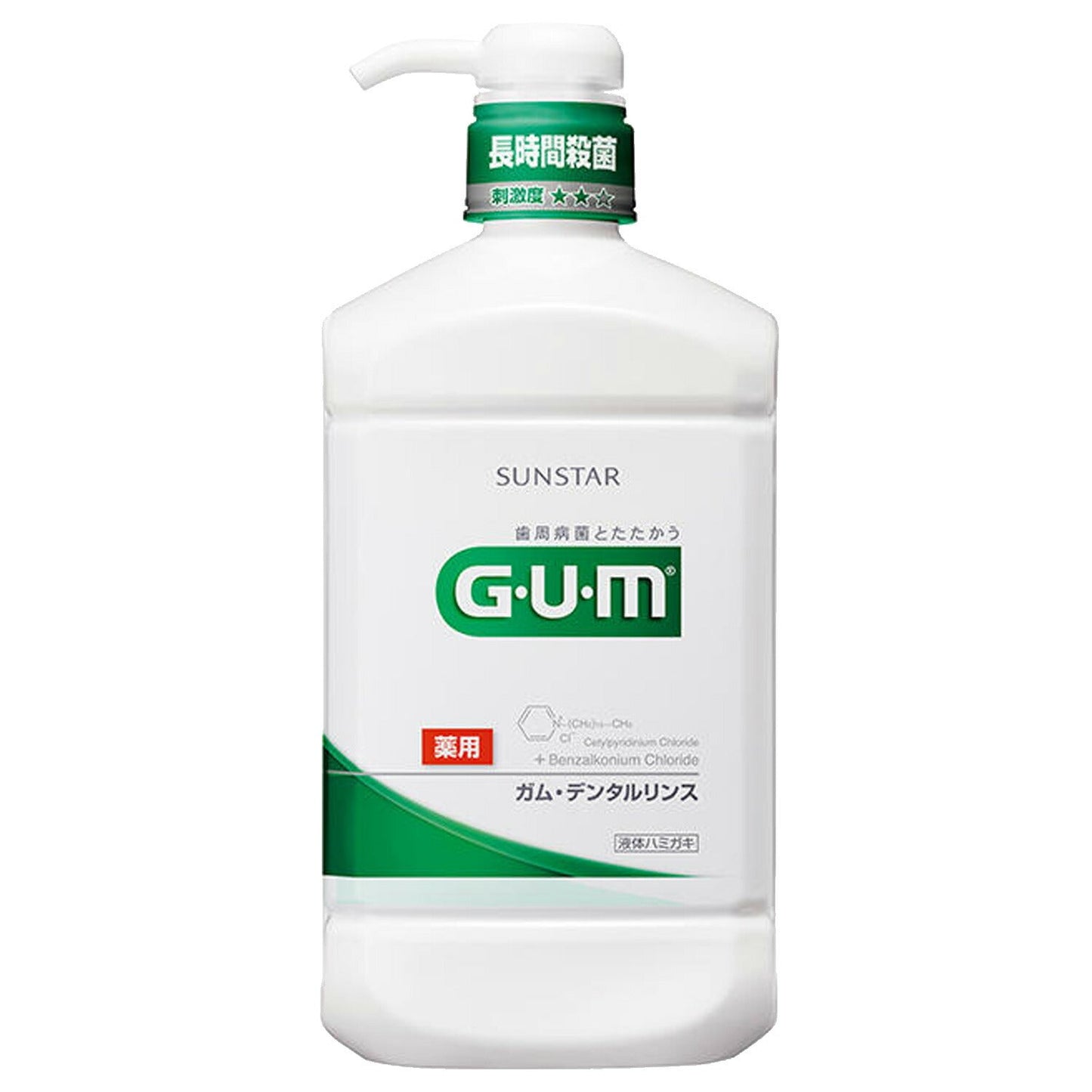 サンスター ガム GUM 薬用 デンタルリンス レギュラータイプ 960ml/4901616009660