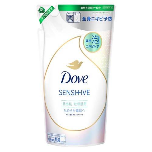 薬用 ダヴ ニキビケア泡ボディウォッシュ なめらか素肌 つめかえ用 430g 4902111777467