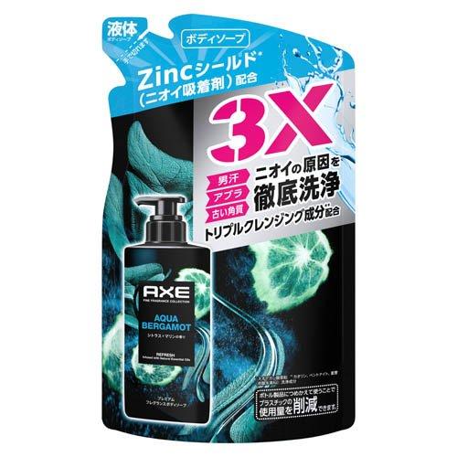 アックス プレミアムフレグランス ボディソープ アクアベルガモット つめかえ用 350g 4902111779133