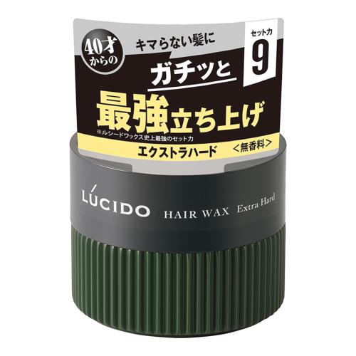 マンダム ルシード ヘアワックス エクストラハード 80G 男性整髪料 4902806113204