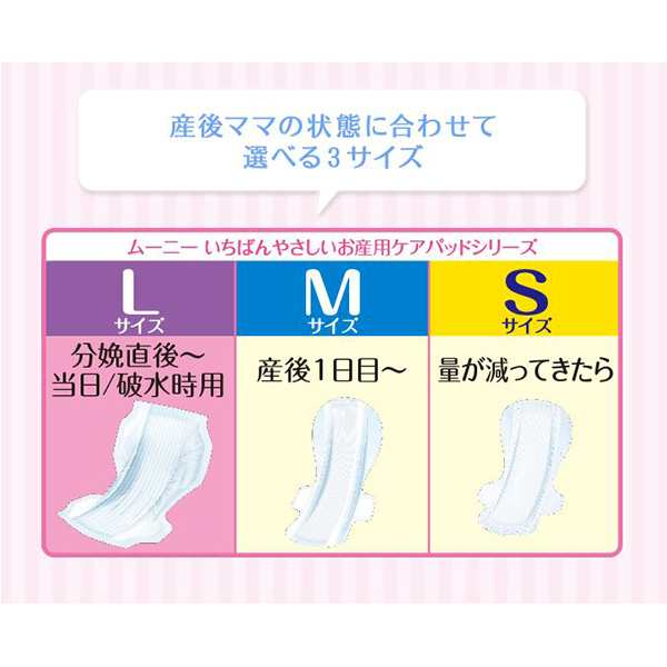 ユニ・チャーム ムーニー お産用パッドM 10枚 4903111211173