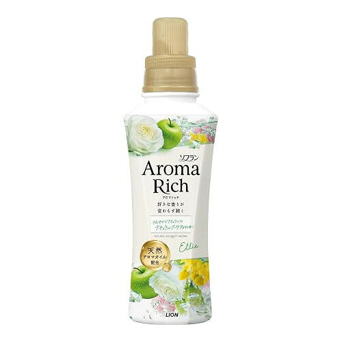 ソフラン アロマリッチ エリー ナチュラルブーケアロマの香り 本体 480ml 4903301353140