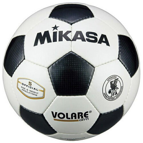 ミカサ MIKASA サッカーボール検定球5号 ホワイト×ブラック SVC5011WBK 4907225030729