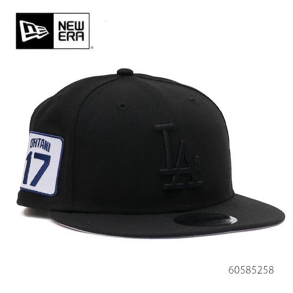 【正規品】ニューエラ【NEW ERA】60585258 9FIFTY 大谷翔平 17 Los Angeles Dodgers ロサンゼルス・ドジャース 950 キャップ LA 帽子 MLB メンズ レディース メジャーリーグ USモデル BLACK-BLACK