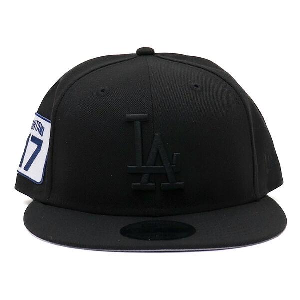 【正規品】ニューエラ【NEW ERA】60585258 9FIFTY 大谷翔平 17 Los Angeles Dodgers ロサンゼルス・ドジャース 950 キャップ LA 帽子 MLB メンズ レディース メジャーリーグ USモデル BLACK-BLACK