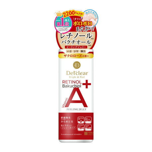 明色化粧品 DETクリア ブライト&ピール ピーリングジェリー エイジングケアタイプ 180ml 4902468226984