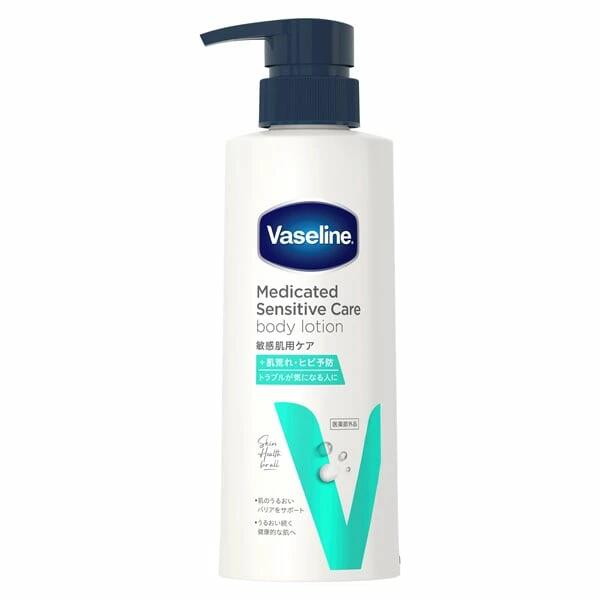 ユニリーバ ヴァセリン メディケイティッド センシティブケア ボディローション うるおいケア 350ml 4902111774138