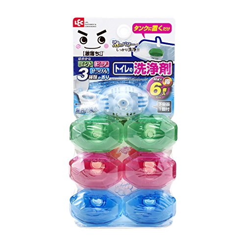 レック 激落ちくん タンクにポン トイレの洗浄剤 アソート6個入 4573177591276