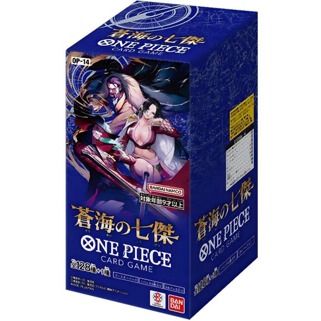 【新品未開封】ONE PIECEカードゲーム ブースターパック 蒼海の七傑【OP-14】4582769922978