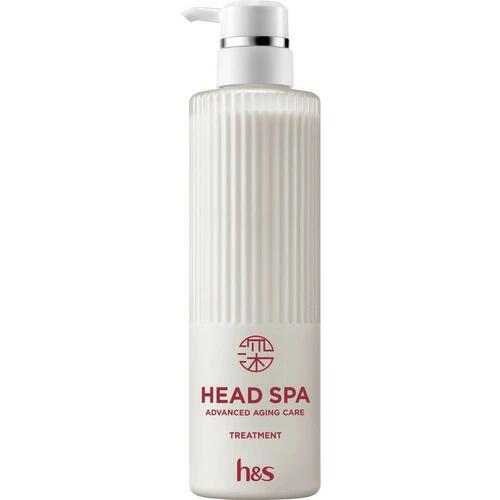 P&G 深ヘッドスパ by h&s アドバンスドエイジングケア トリートメント ポンプ 435g 4987176310798 -so