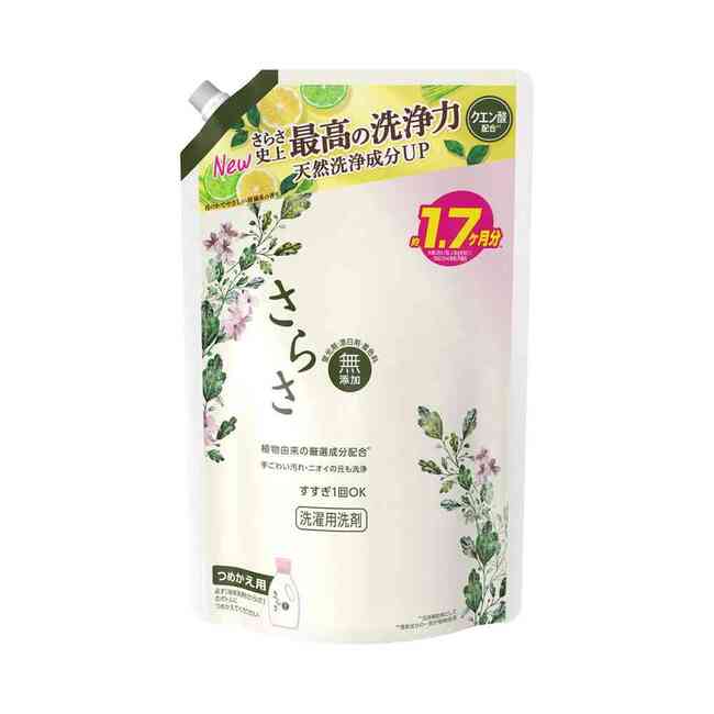 P&G さらさ 洗剤 ジェル つめかえ超ジャンボサイズ 1260g 4987176304148 -na 洗濯用洗剤