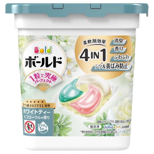 P&G ボールドジェルボール4D心弾けるホワイトティー&フローラルの香り本体 4987176336293 -to