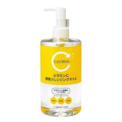 熊野油脂 cyclear サイクリア ビタミンC 酵素クレンジングオイル(400ml) 4513574041080 -ko