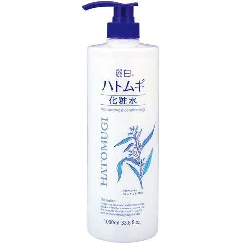 熊野油脂 麗白 ハトムギ化粧水 本体 大容量サイズ 1000ml 4513574025875 -ko