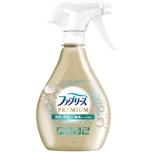 P&G ファブリーズW除菌+消臭プレミアム清潔なランドリーの香り本体 370ml 4987176301536 -ne