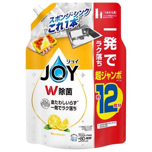 P&G 除菌ジョイコンパクト贅沢シトラスレモンの香り詰替超ジャンボサイズ 1550ml 4987176290069 -nu