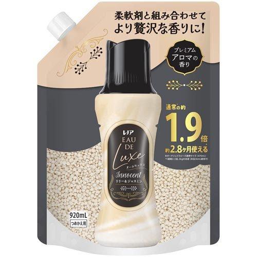 P&G レノアオードリュクスアロマジュエルイノセントリリー&ジャスミンの香りつめかえ用特大サイズ 920ml 4987176310200 -na