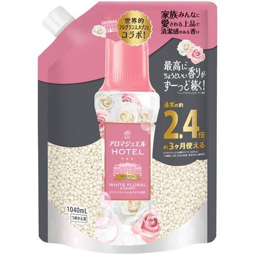 P&G レノアアロマジュエルホワイトフローラル&サボンの香りつめかえ用特大サイズ 1040ml 4987176356253 -na
