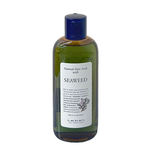 ルベル ナチュラル ヘアソープシーウィードSW 240ml 4952195621385