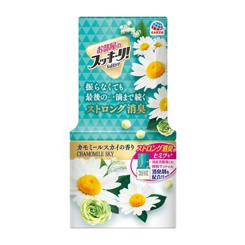 アース製薬 お部屋のスッキーリ!Sukki-ri! カモミールスカイの香り 400ml 消臭剤 芳香剤 4901080655615