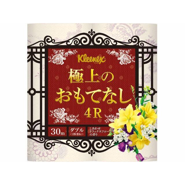 クリネックス 極上のおもてなし 4ロール(ダブル) 4901750228101