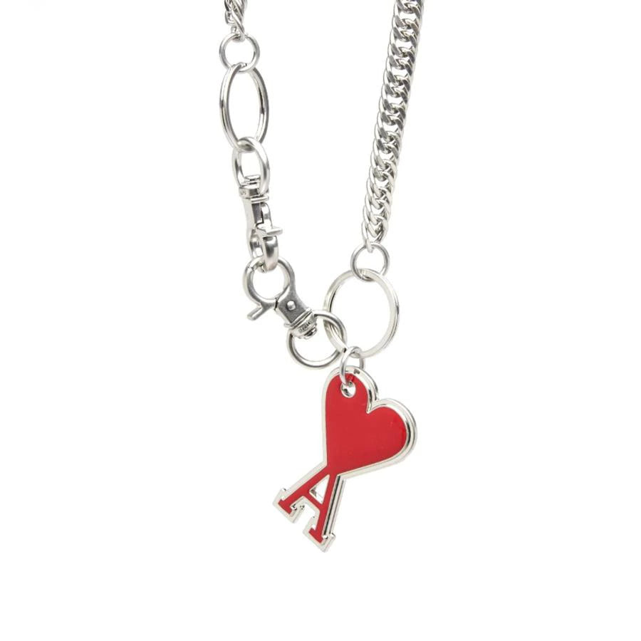 AMI Paris キーホルダー アミ パリス AMI DE COEUR SMALL A HEART KEYRING チェーン キーリング UKR903 AMI ALEXANDRE メンズ レディース ユニセックス 正規品