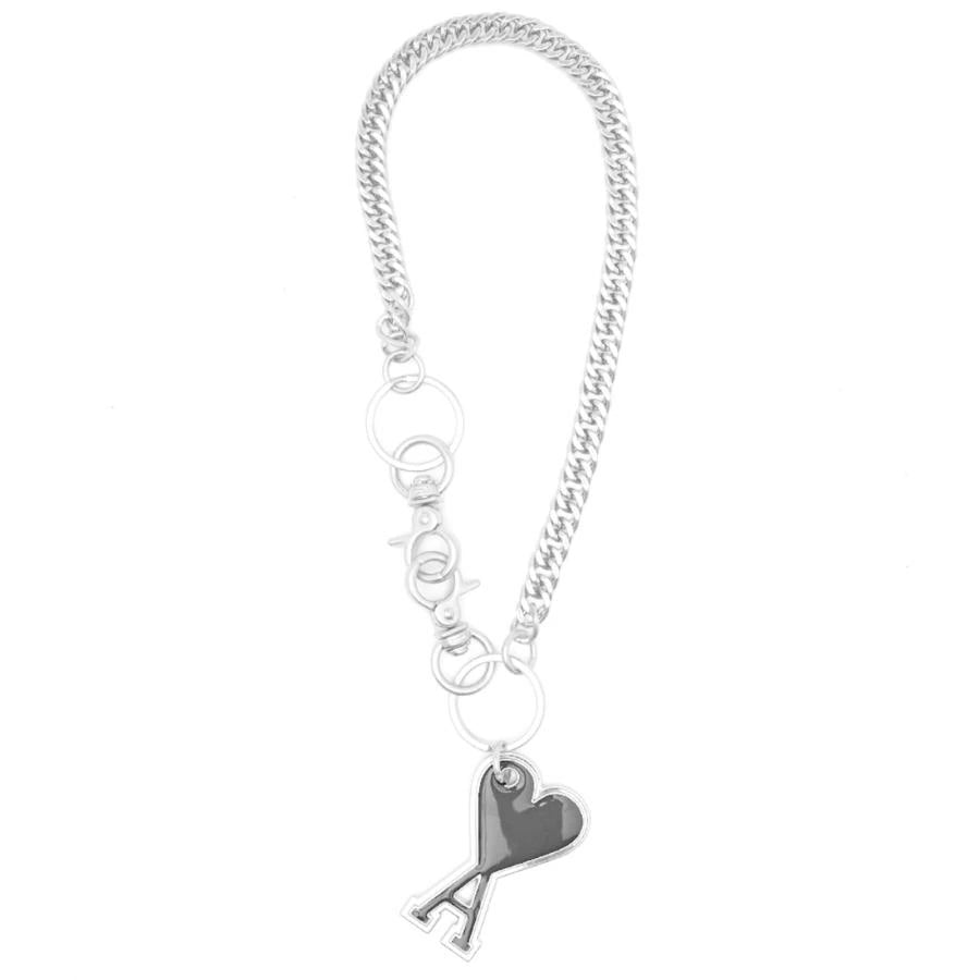 AMI Paris キーホルダー アミ パリス AMI DE COEUR SMALL A HEART KEYRING チェーン キーリング UKR903 AMI ALEXANDRE メンズ レディース ユニセックス 正規品