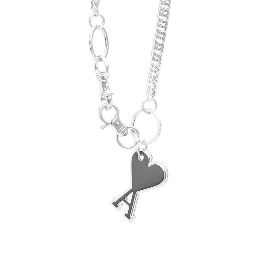 AMI Paris キーホルダー アミ パリス AMI DE COEUR SMALL A HEART KEYRING チェーン キーリング UKR903 AMI ALEXANDRE メンズ レディース ユニセックス 正規品