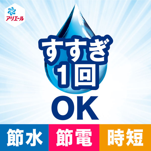 P&G アリエールジェル 詰替 1.91kg 4987176219244 消臭 成分 漂白剤 防カビ 抗菌 ドラム式 洗濯 洗剤