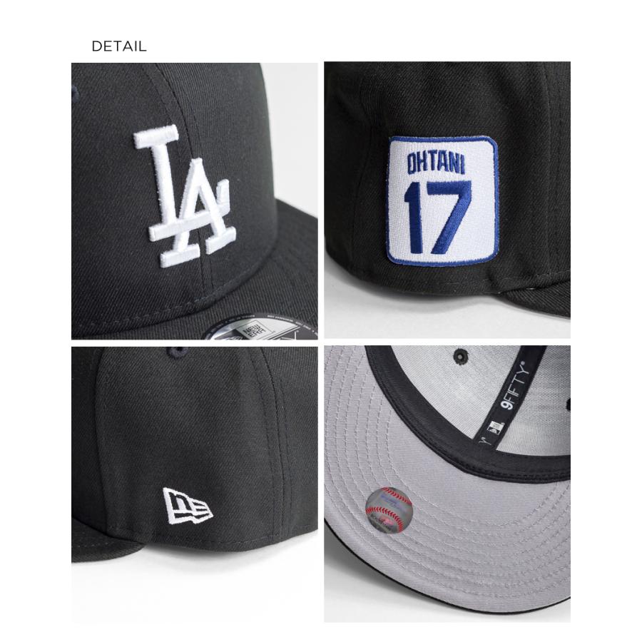 【正規品】ニューエラ NEW ERA 9fifty 950 60585252 大谷翔平 17 LA ドジャース キャップ ブラック スナップバック