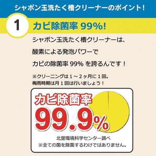 シャボン玉 洗たく槽クリーナー 500g 4901797100033