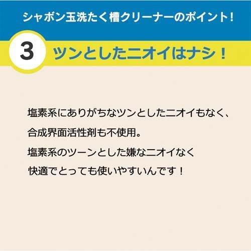 シャボン玉 洗たく槽クリーナー 500g 4901797100033