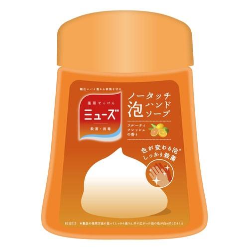 レキットベンキーザー・ジャパン ミューズノータッチ フルーティーフレッシュ 詰替 250ml 4906156801637 手洗い 除菌 子供