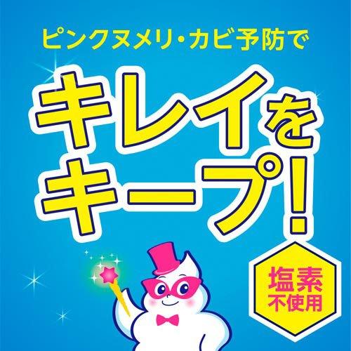 メール便 アース製薬 らくハピ お風呂の 排水口用 ピンク ヌメリ予防 防カビ プラス 4901080653413