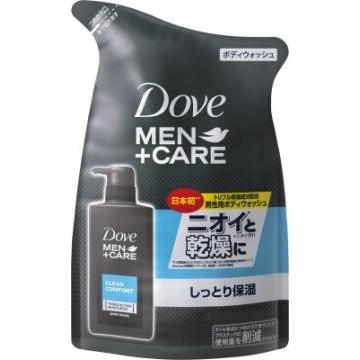 ダヴメン+ケア ボディウォッシュ クリーンコンフォート つめかえ用 320g 4902111754376