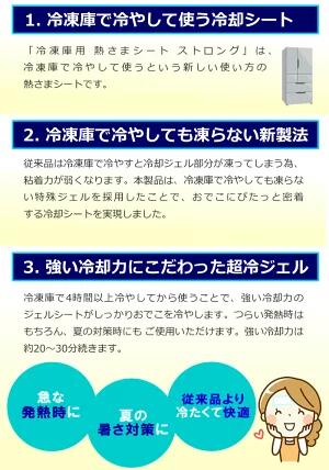 冷凍庫用 熱さまシートストロング 大人用 12枚 4987072048986 風邪 頭痛 熱中症 冷感