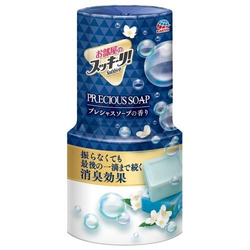 アース製薬 お部屋のスッキーリ!Sukki-ri! プレシャスソープの香り 400ml 消臭剤 芳香剤 4901080624819