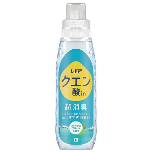 P&G｜ピーアンドジー Lenor（レノア）クエン酸in超消臭 本体 430mL フレッシュグリーンの香り 4987176122193