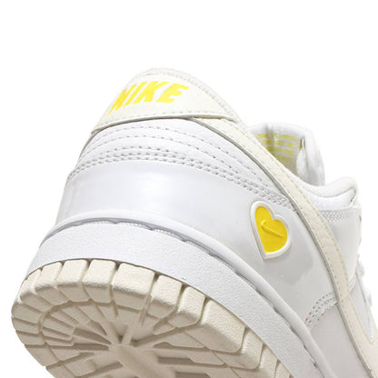 DUNK LOW(WMNS)<WHITE/SAIL-OPTIYELLOW>