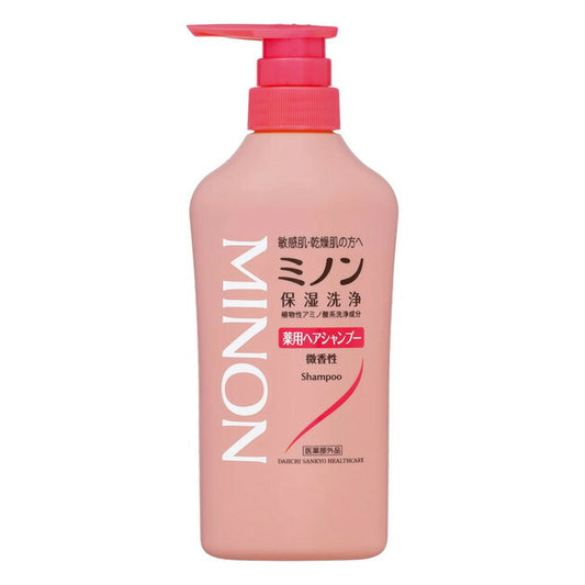 第一三共ヘルスケア ミノン 薬用ヘアシャンプー ボトル 本体 450ml 4987107617361