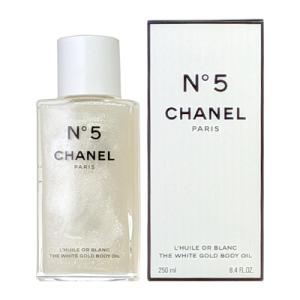 N°5 ザ ホワイト ゴールド ボディオイル250ml