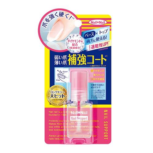 メール便 ネイル ネイル ネイルサポート Na 6ml 4515061089223 爪 トップコート ベース 補強